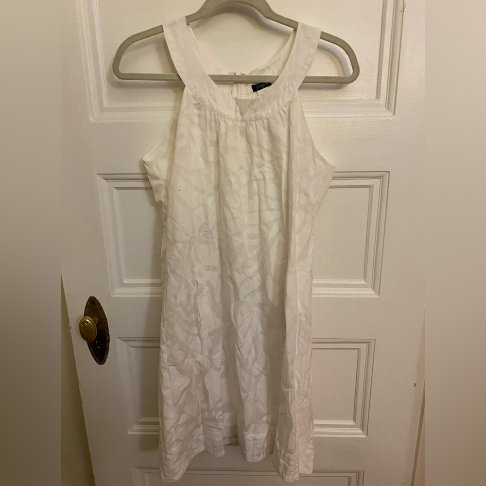 🌻White Patterned Dress